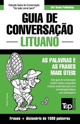 Cover image for Guia de Conversacao Portugues-Lituano e dicionario conciso 1500 palavras