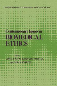 Cover image for Contemporary Issues in Biomedical Ethics