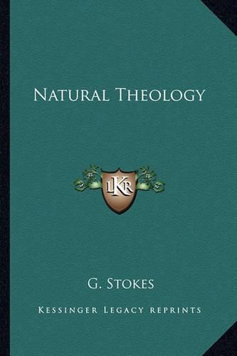 Cover image for Natural Theology