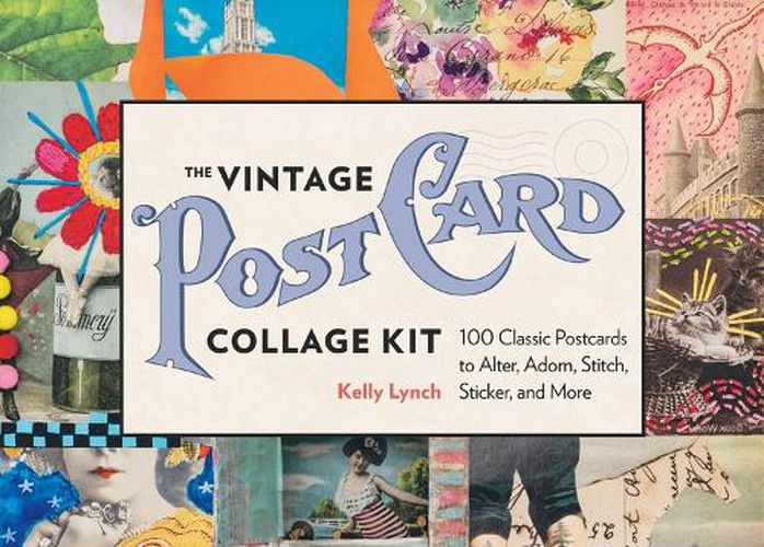 Cover image for The Vintage Postcard Collage Kit