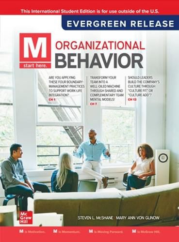M: Organizational Behavior: 2024 Release ISE