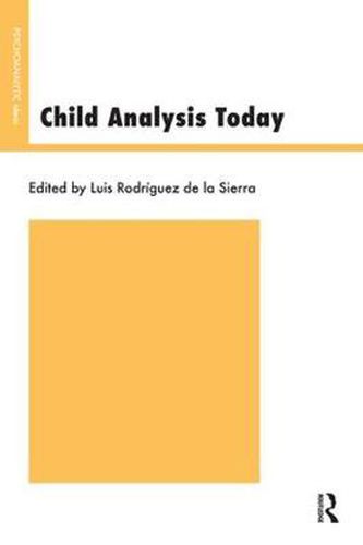 Cover image for Child Analysis Today