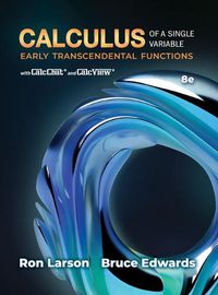 Cover image for Student Solutions Manual for Larson/Edwards' Calculus of a Single Variable: Early Transcendental Functions, 8th