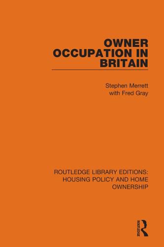 Cover image for Owner-Occupation in Britain