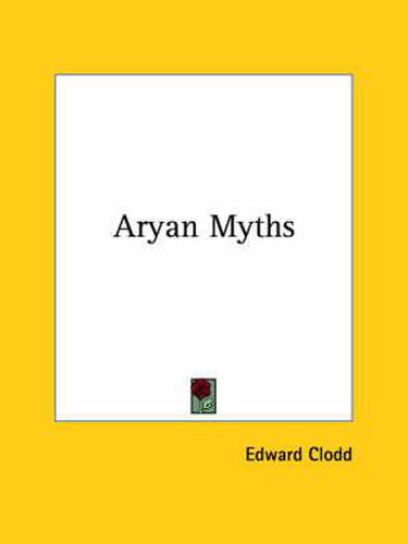 Cover image for Aryan Myths