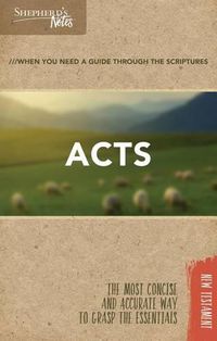 Cover image for Shepherd's Notes: Acts