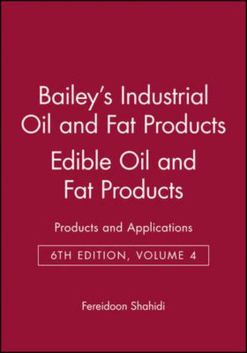 Cover image for Bailey's Industrial Oil and Fat Products