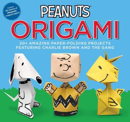 Cover image for Peanuts Origami: 20+ Amazing Paper-Folding Projects Featuring Charlie Brown and the Gang