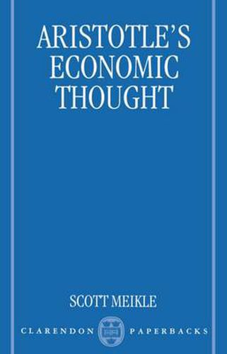 Cover image for Aristotle's Economic Thought