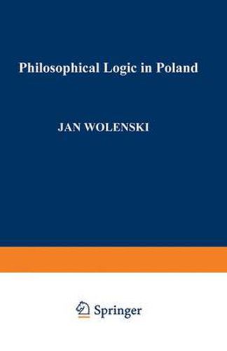 Cover image for Philosophical Logic in Poland