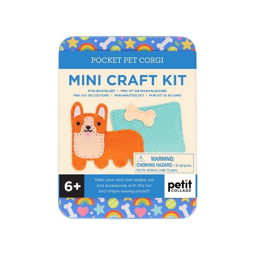 Cover image for Mini Craft Kit: Pocket Pet Corgi
