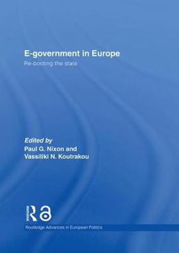 Cover image for E-government in Europe: Re-booting the State