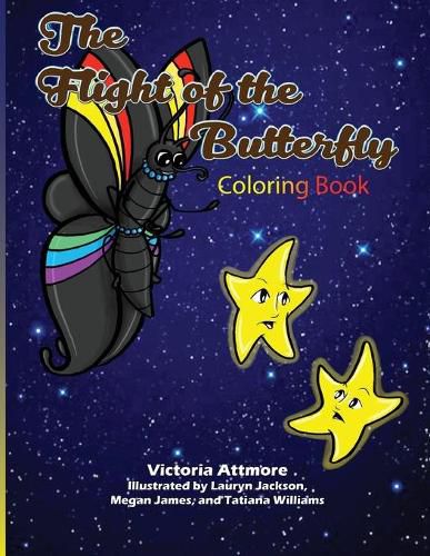 Cover image for The Flight of the Butterfly Coloring Book