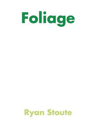 Cover image for Foliage