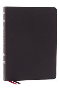 Cover image for LSB MacArthur Study Bible 2nd Edition: Unleashing God's Truth One Verse at a Time (Black Genuine Leather, Comfort Print)