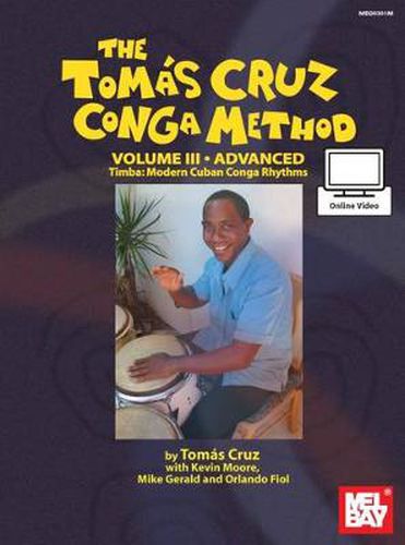 Cover image for Cruz, Tomas Conga Method Volume 3 Advanced Book: With Online Video