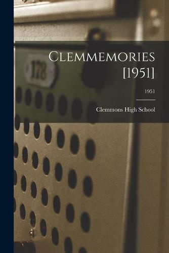 Cover image for Clemmemories [1951]; 1951