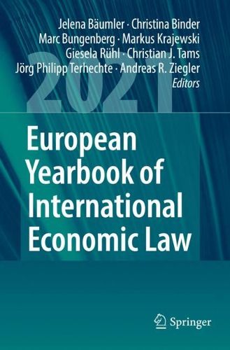 Cover image for European Yearbook of International Economic Law 2021