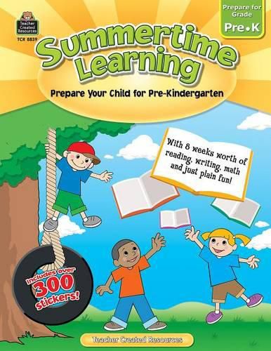 Cover image for Summertime Learning, Second Edition (Prep. for Prek)