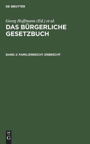 Cover image for Familienrecht. Erbrecht