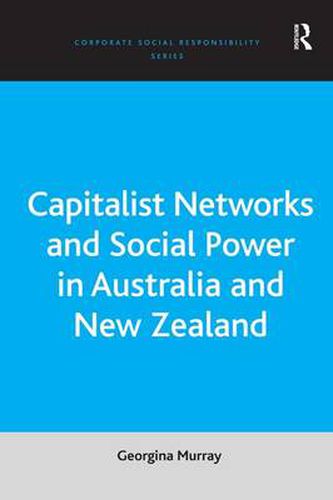 Cover image for Capitalist Networks and Social Power in Australia and New Zealand