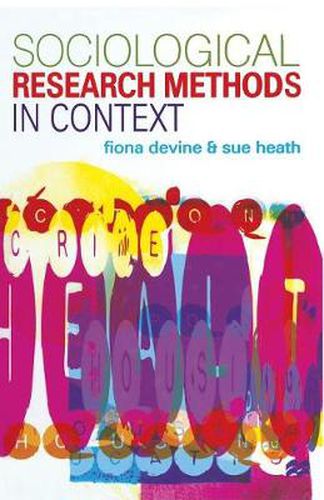 Cover image for Sociological Research Methods in Context