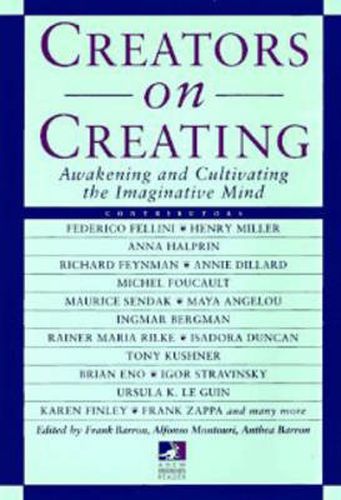 Creators on Creating: A New Consciousness Reader