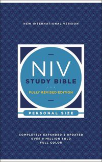 Cover image for NIV Study Bible, Fully Revised Edition, Personal Size, Hardcover, Red Letter, Comfort Print