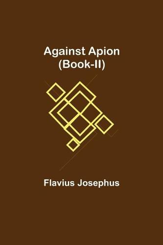 Cover image for Against Apion (Book-II)