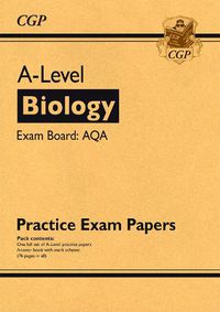 Cover image for A-Level Biology AQA Practice Papers