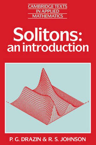 Cover image for Solitons: An Introduction