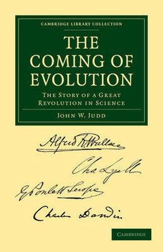 Cover image for The Coming of Evolution: The Story of a Great Revolution in Science