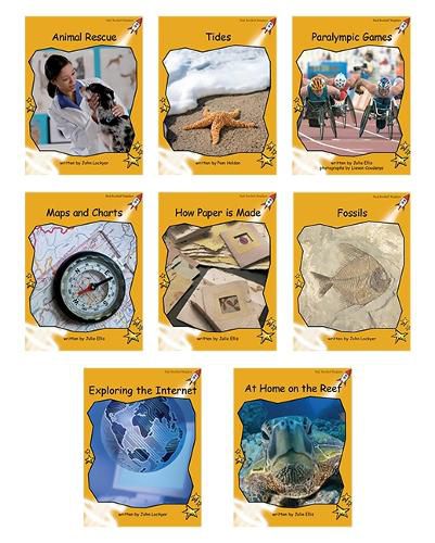 Cover image for Red Rocket Readers: Fluency Level 4 Non-Fiction Set A Pack (Reading Level 21-22/F&P Level K-N)