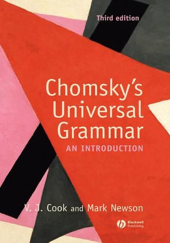 Cover image for Chomsky's Universal Grammar: An Introduction