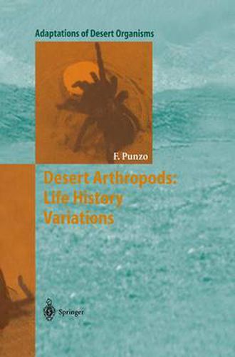 Cover image for Desert Arthropods: Life History Variations