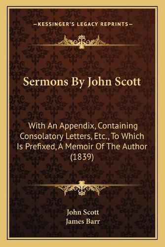 Cover image for Sermons By John Scott