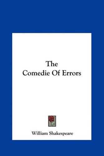 Cover image for The Comedie of Errors