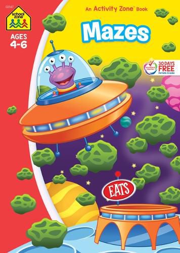 Cover image for School Zone Mazes 64-Page Workbook
