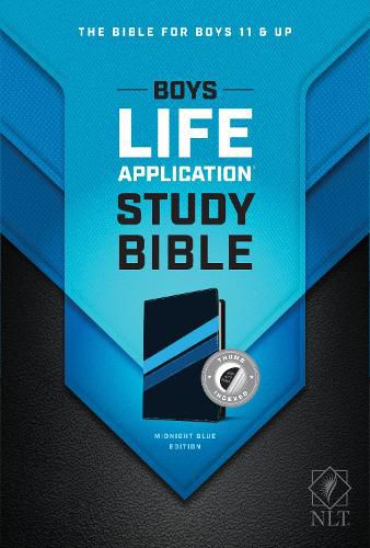 Cover image for NLT Boys Life Application Study Bible, Midnight Blue, Index