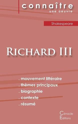 Cover image for Fiche de lecture Richard III de Shakespeare (Analyse litteraire de reference et resume complet)