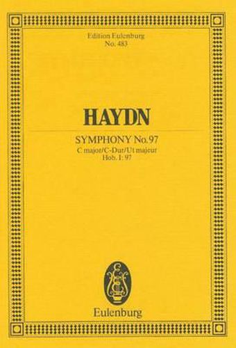 Cover image for Symphony No. 97 C Minor Hob. I