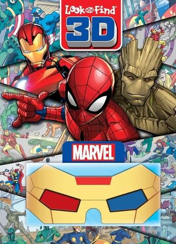 Cover image for Marvel Look And Find 3D OP