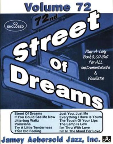 Street of Dreams: Jazz Play-Along Vol.72