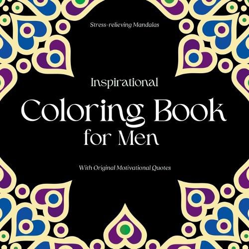 Cover image for Inspirational Coloring Book for Men