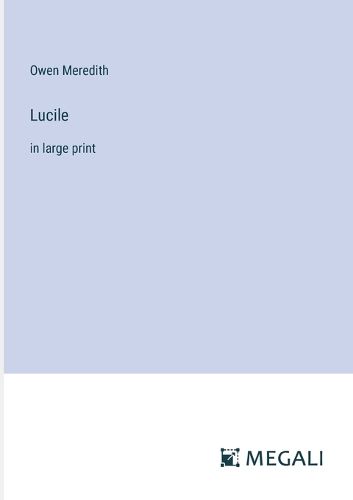 Cover image for Lucile