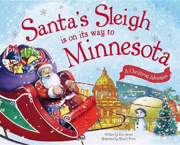 Cover image for Santa's Sleigh is on its Way to Minnesota