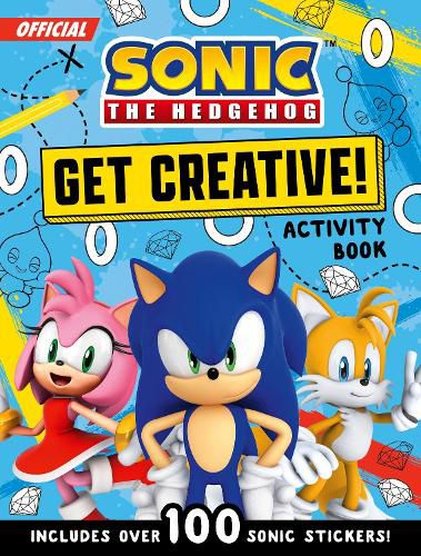 Cover image for Sonic The Hedgehog Get Creative! Sticker Activity Book