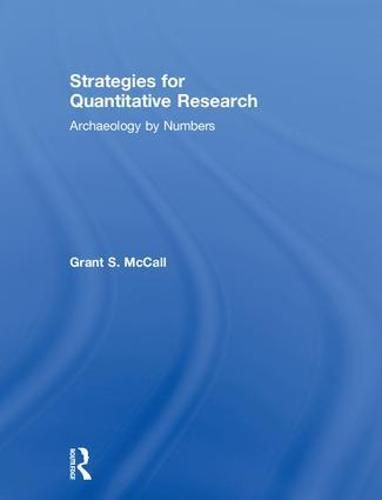 Cover image for Strategies for Quantitative Research: Archaeology by Numbers