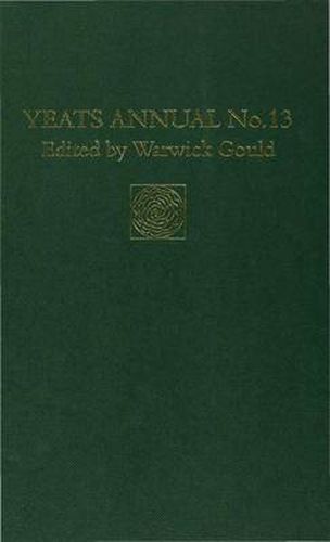 Cover image for Yeats Annual No. 13