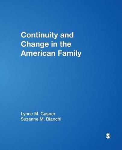 Cover image for Continuity and Change in the American Family